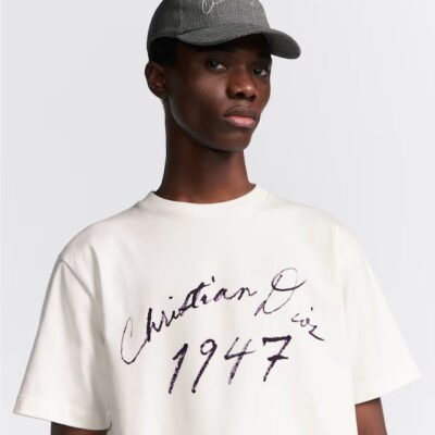 Handwritten Christian Dior Relaxed-Fit T-Shirt