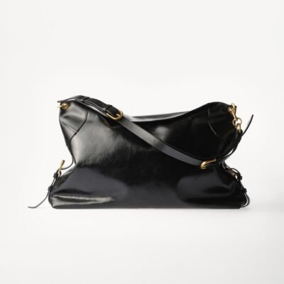 LEATHER MAXI BAG WILLY